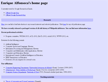 Tablet Screenshot of alfonseca.org